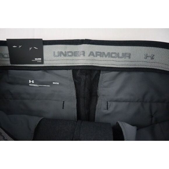 Under Armour 1347389 001 Men's Sz 34/32 Black MFO Match Play Vented Pants - Picture 3 of 9